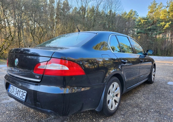 Skoda Superb cena 24900 przebieg: 249000, rok produkcji 2009 z Zawiercie małe 22